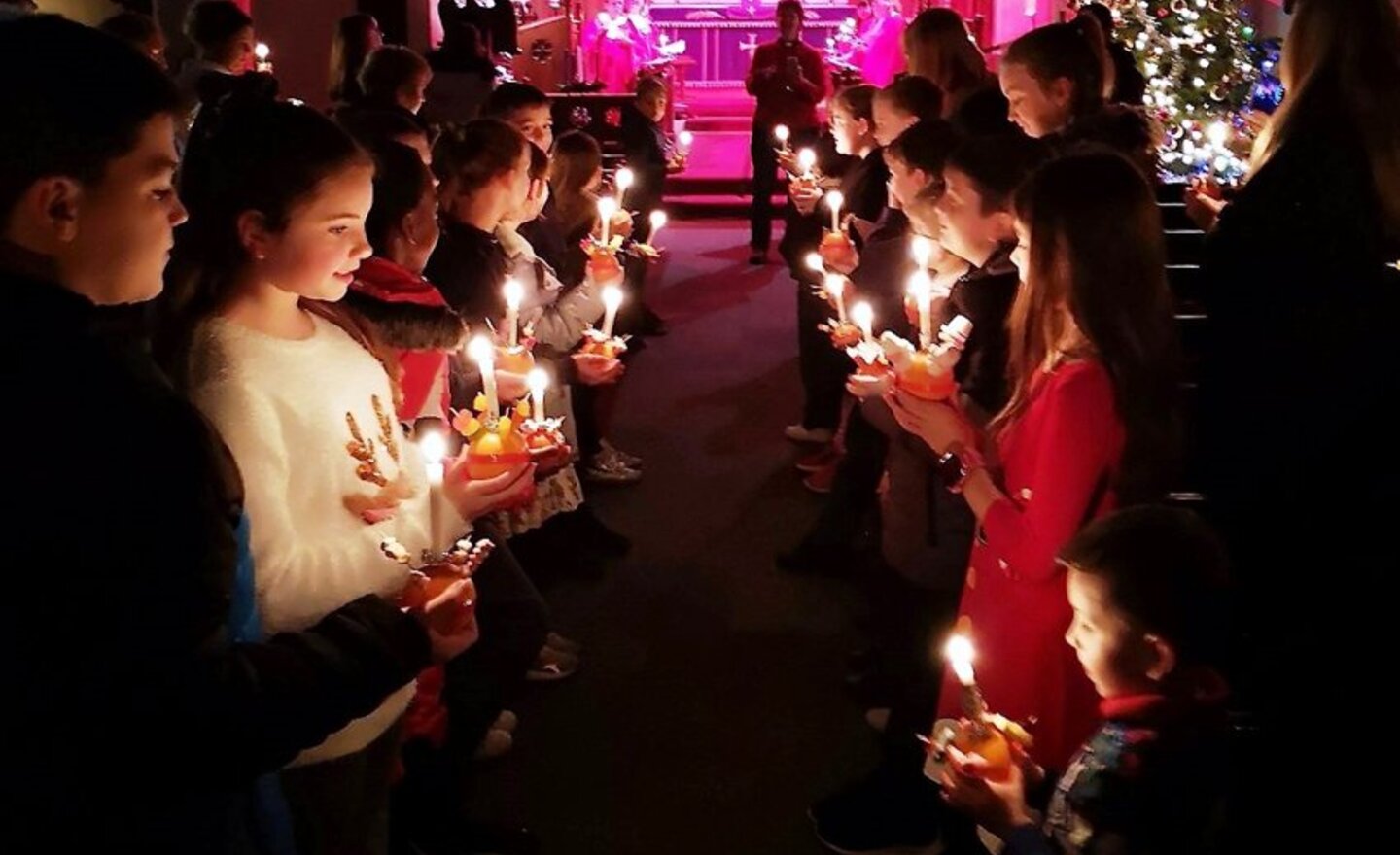 Image of Christingle Service awe and wonder