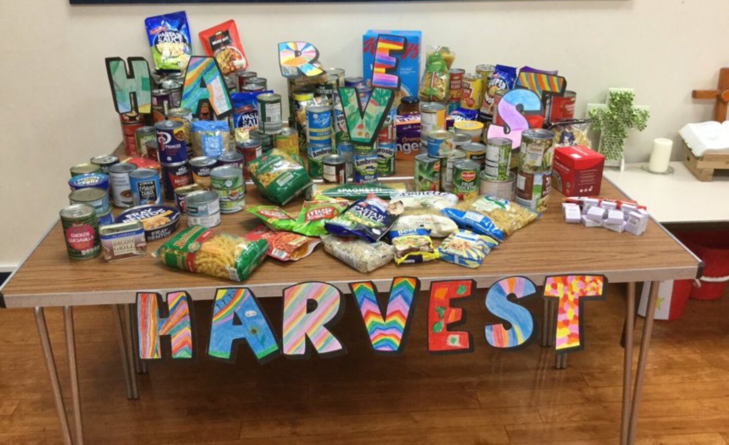 Image of Thank you for your Harvest donations