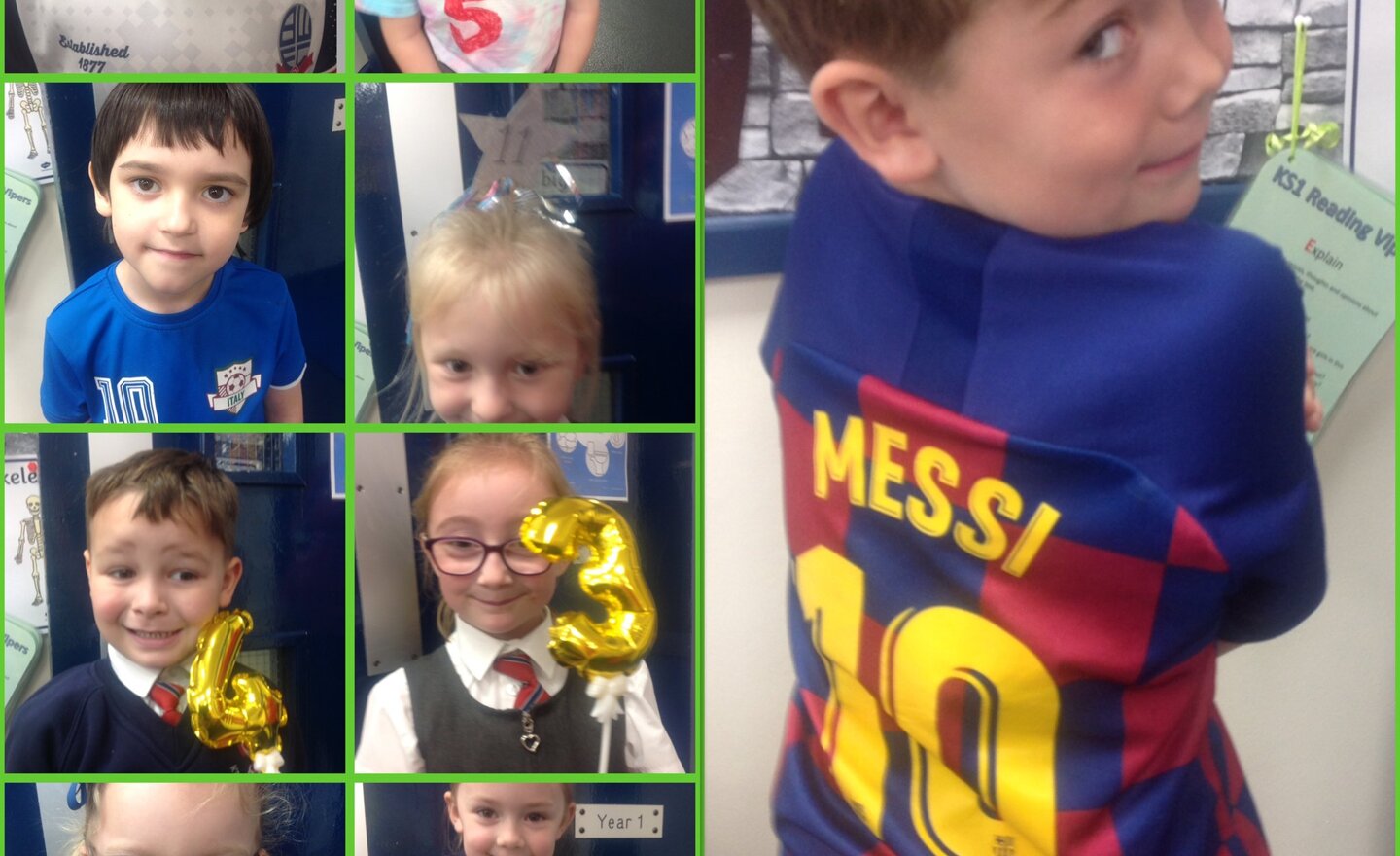 Image of It's certainly Year 1s digit day...