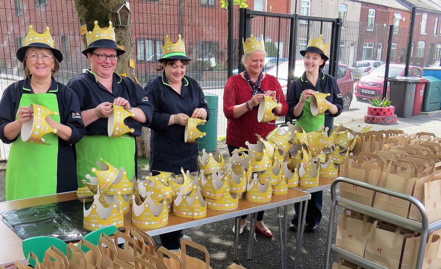 Image of Sandwiches Made - Now For The Crowns!