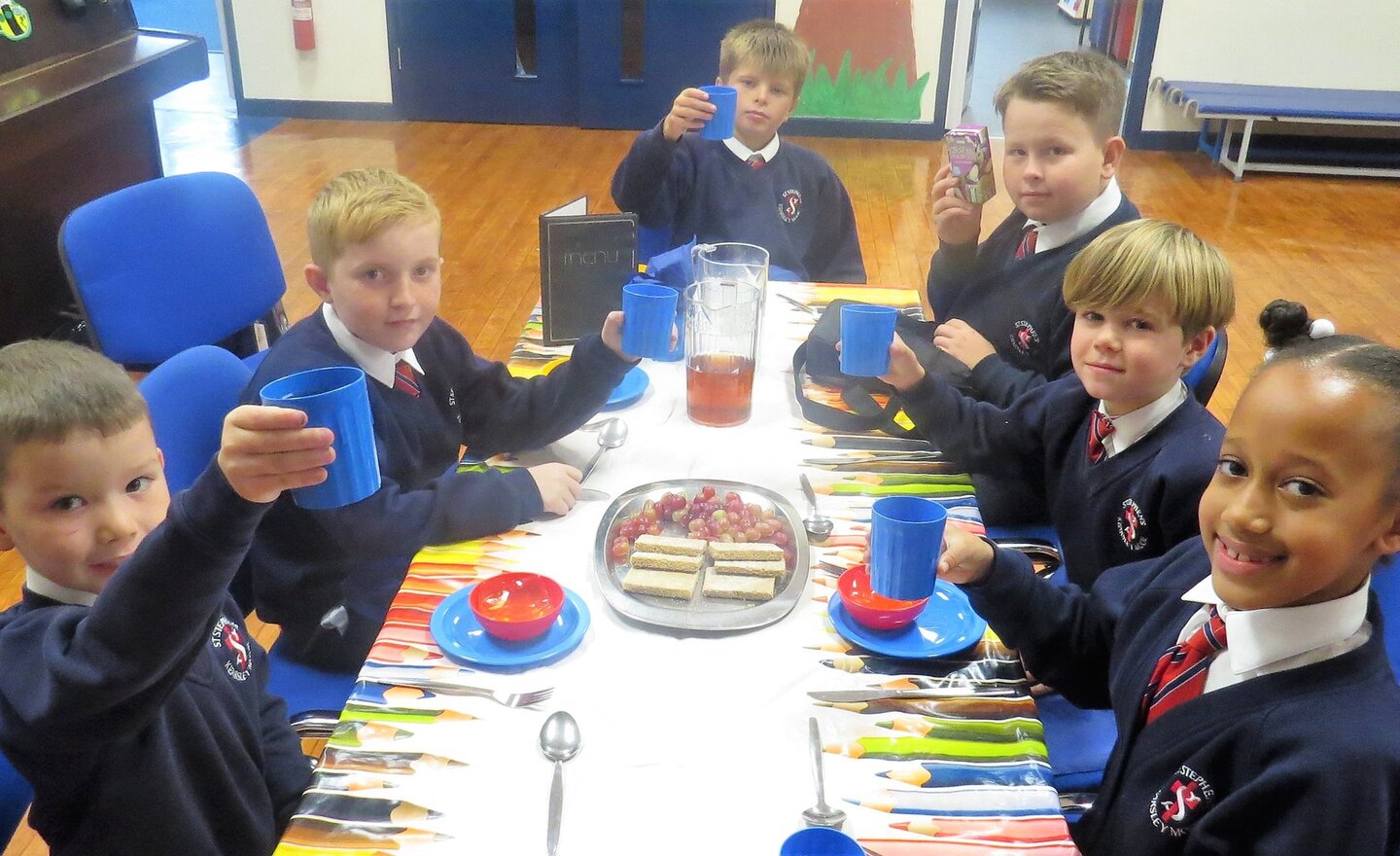 Image of First Top Table of the New School Year