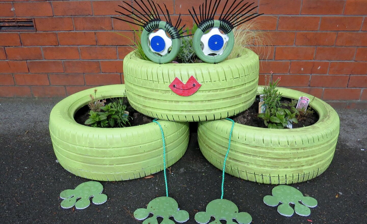 Image of Giant Frog Spotted in the Playground