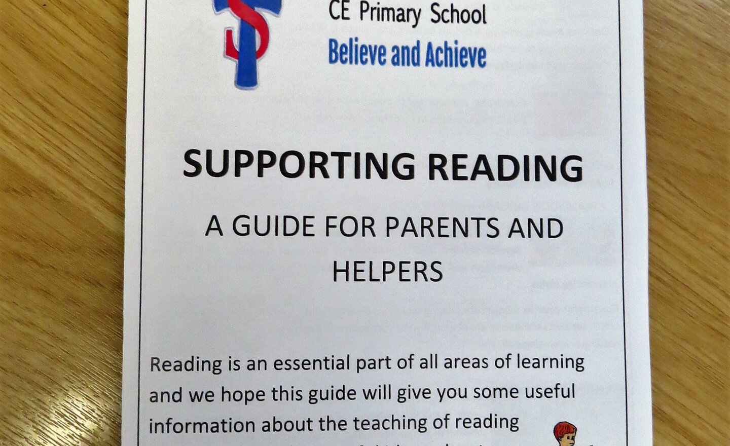 Image of Supporting Reading - A Guide For Parents