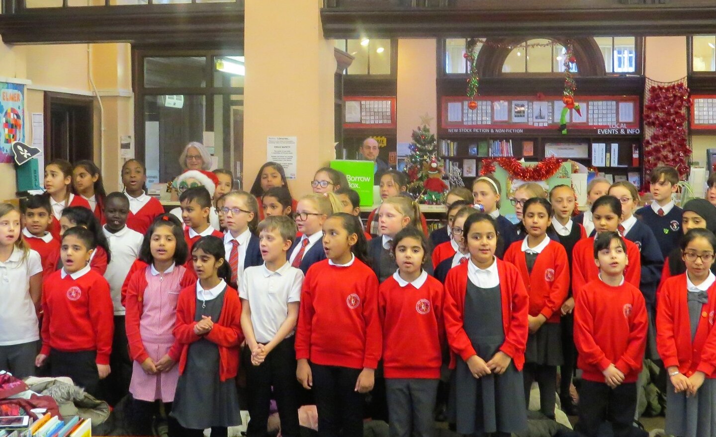 Image of Bringing Festive Cheer to Farnworth Library