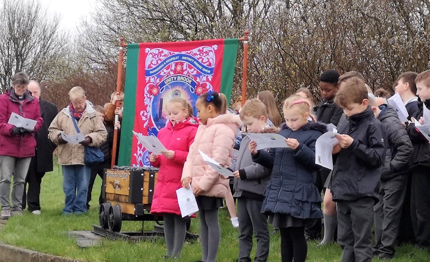 Image of Unity Brook Memorial Service