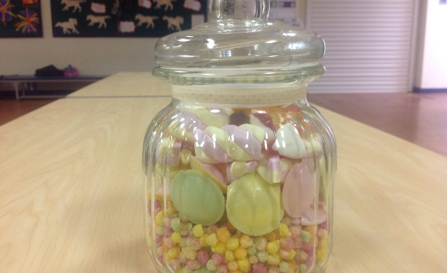 Image of Request for creatively filled jars...it must mean a non school uniform day