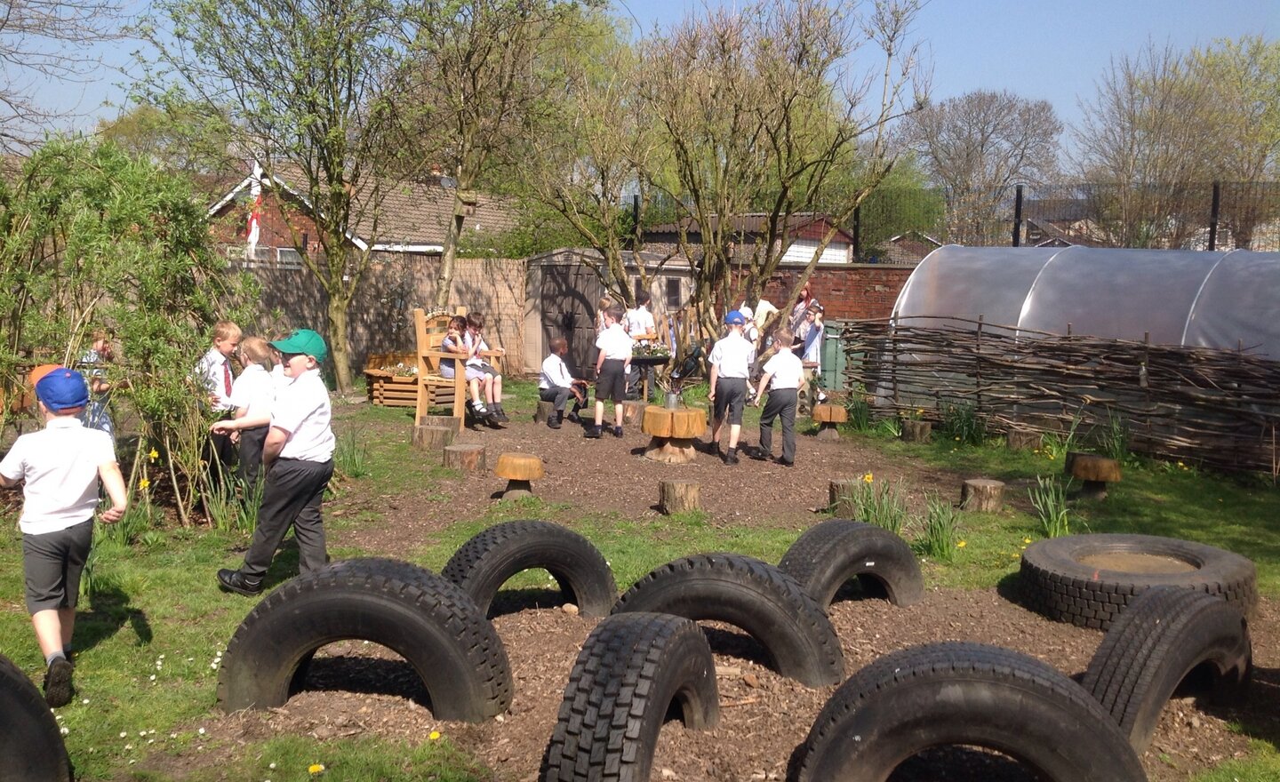 Image of Exploring in the Eco Garden