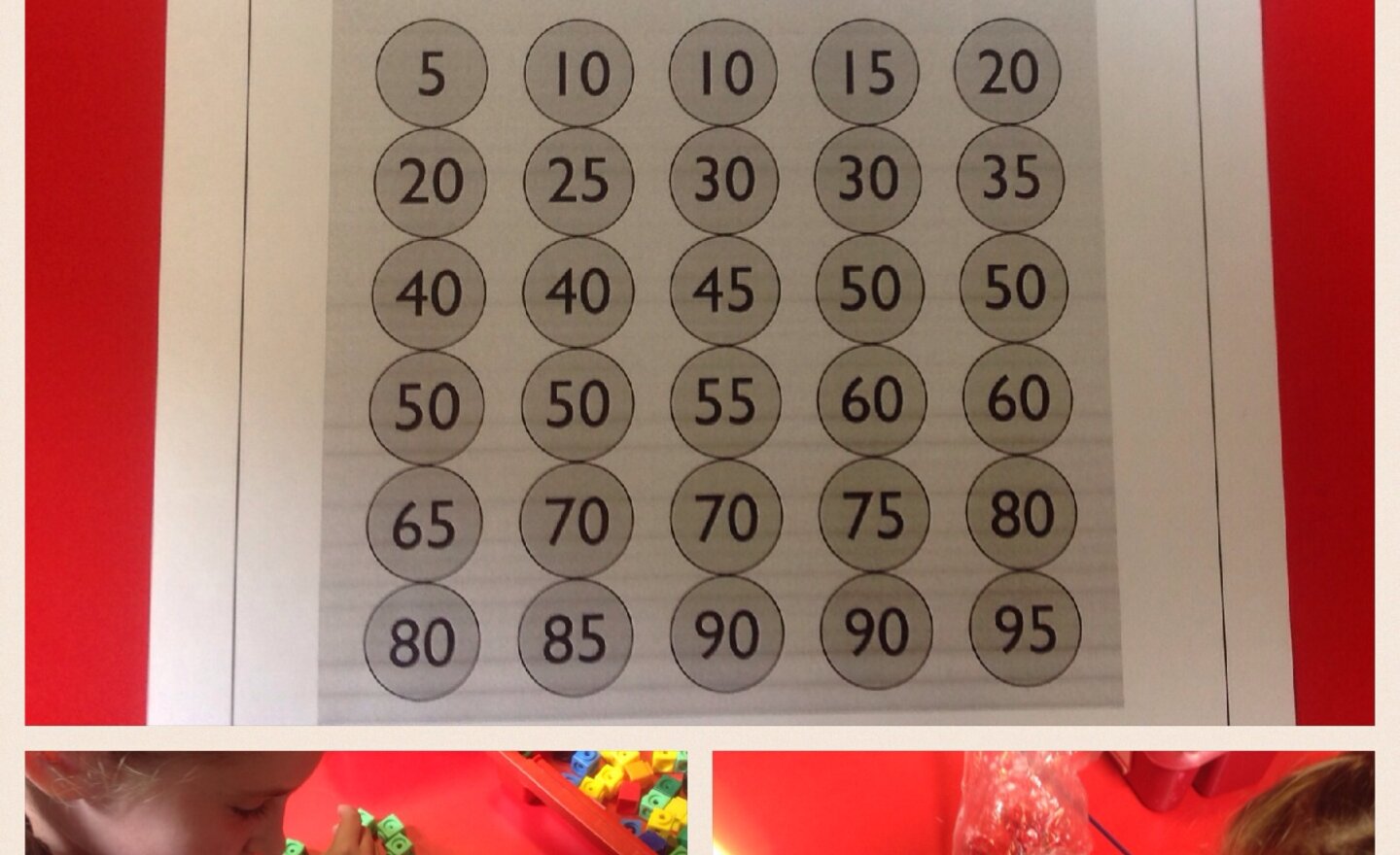 Image of Total 100 complementary addition challenge