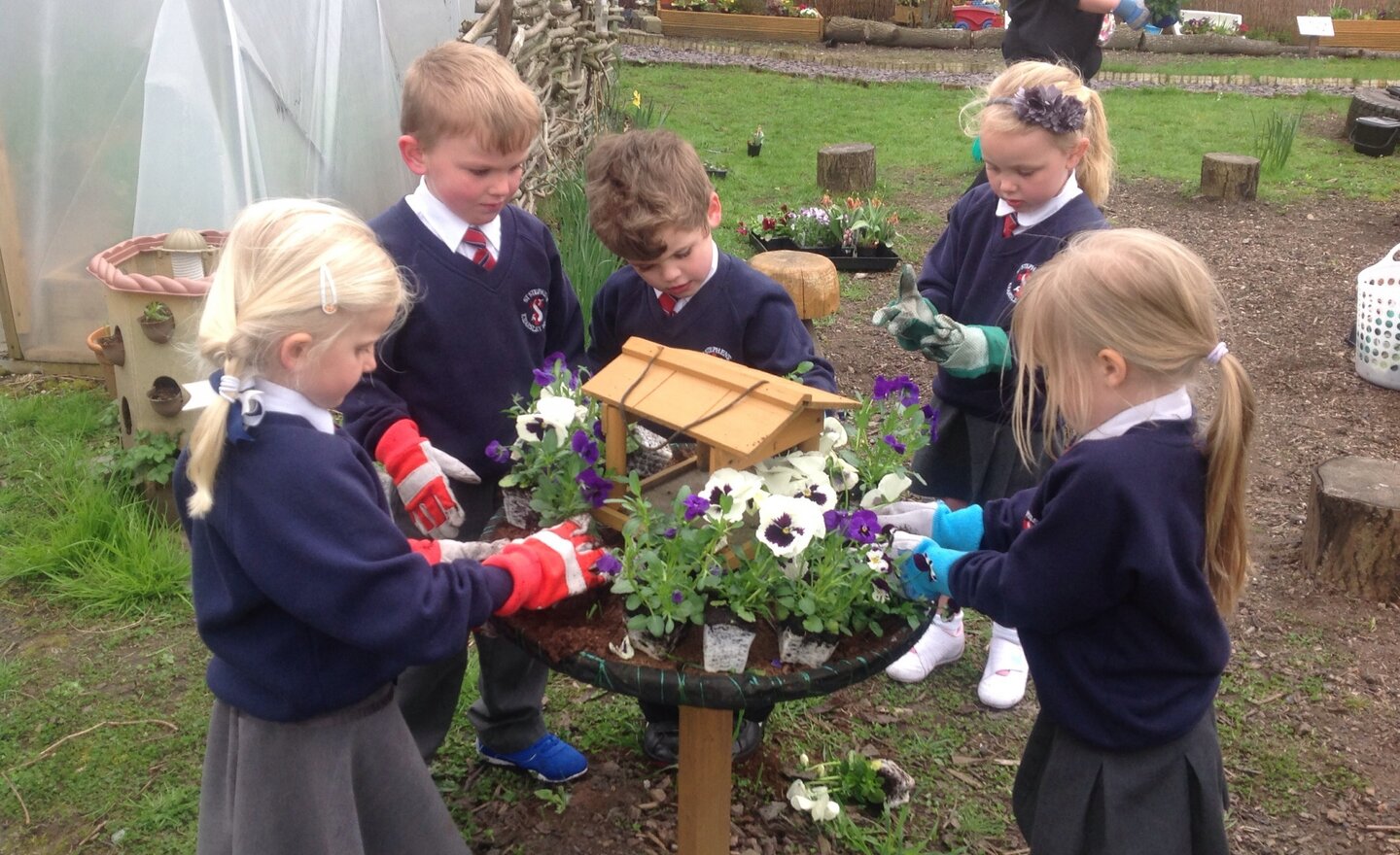 Image of Happy Little Gardeners!