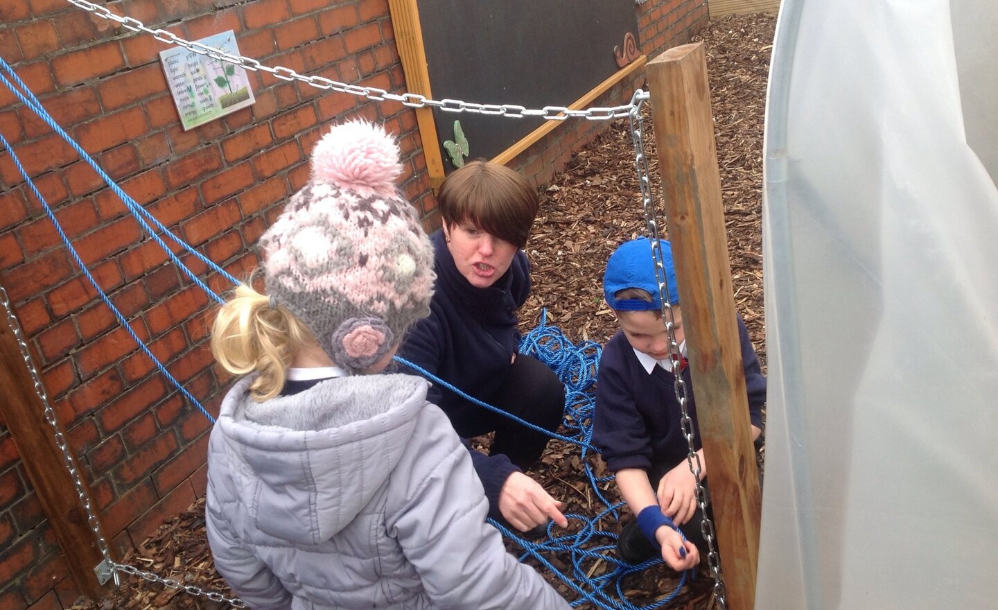 Image of Busy weaving.