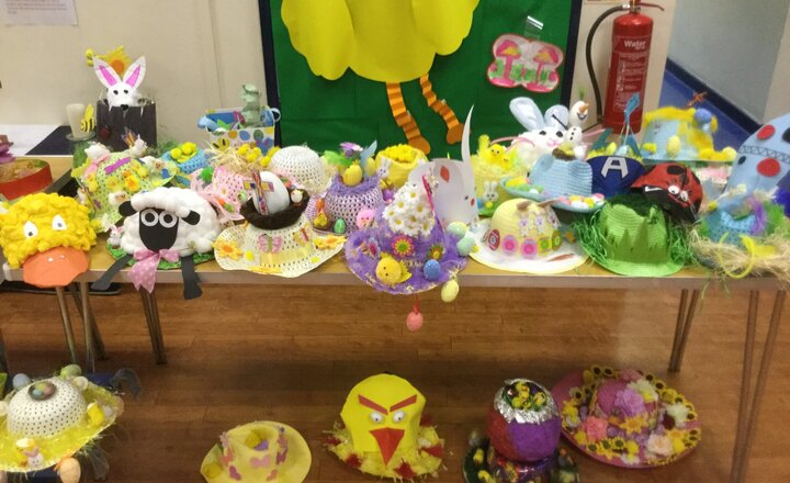 Image of Reception Easter Bonnet Winners