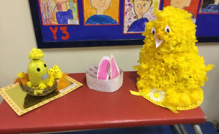 Image of Reception Easter Bonnet Winners