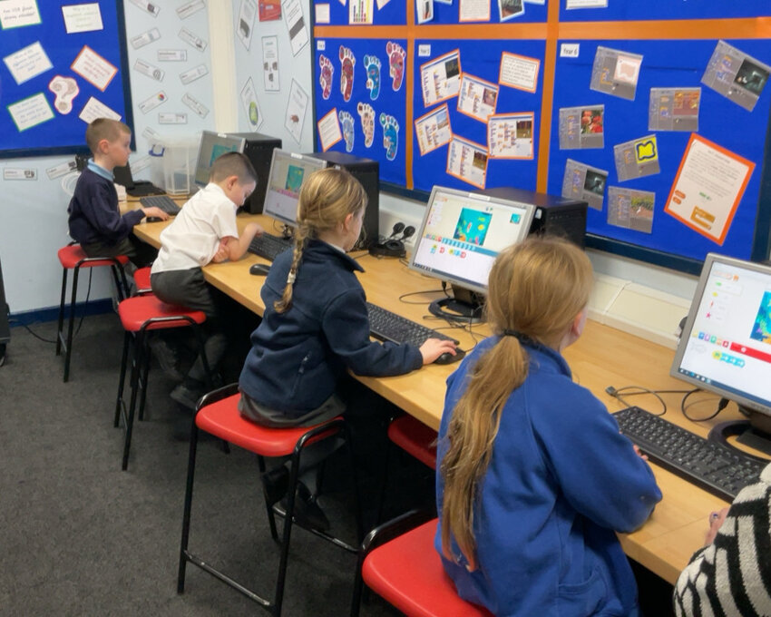 Image of Gifted & Talented Computing Session
