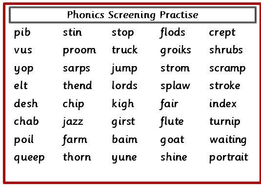 Image of Phonic Screen Retests