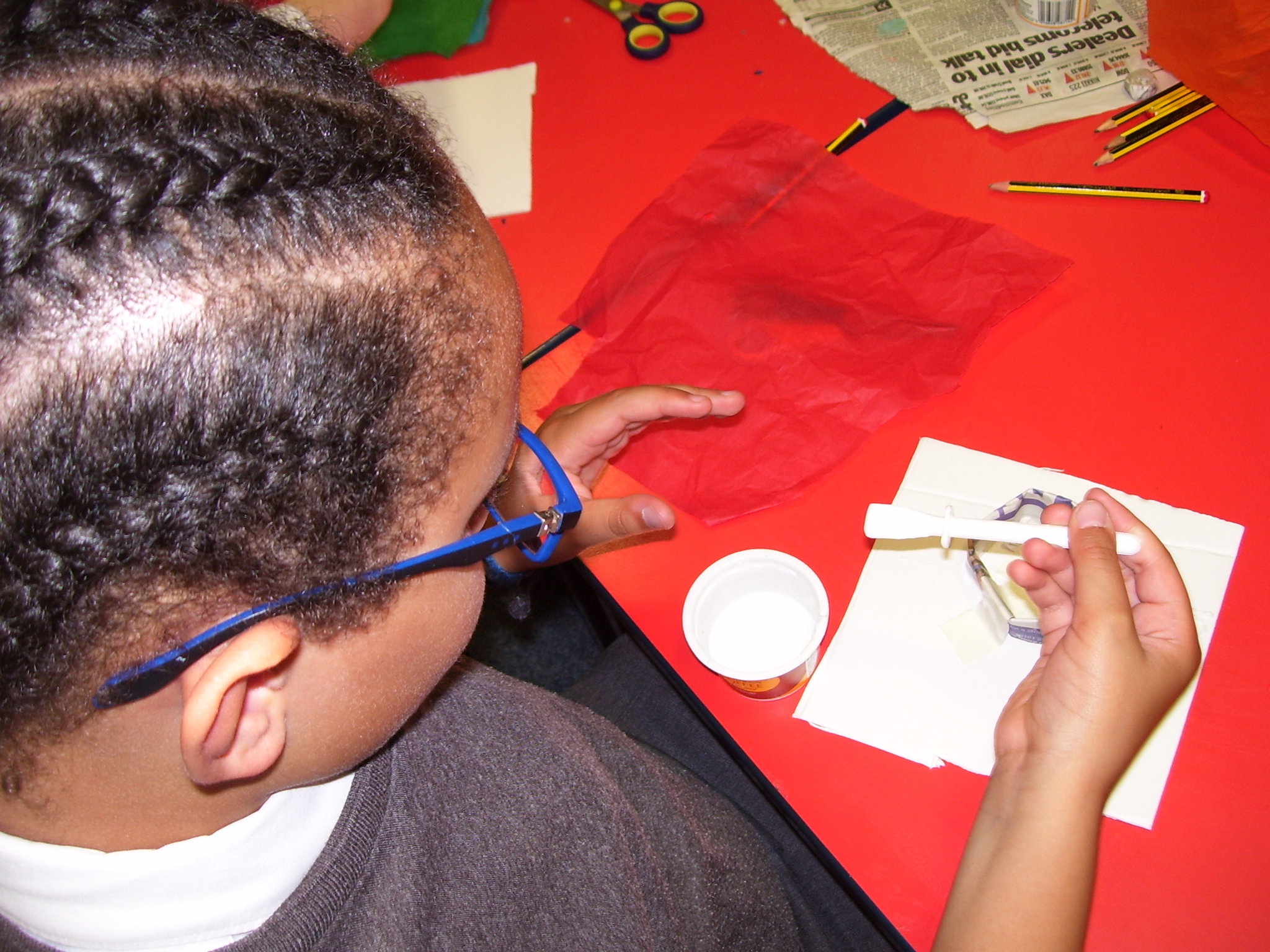 Image of Year 4 on a Hundertwasser mission...