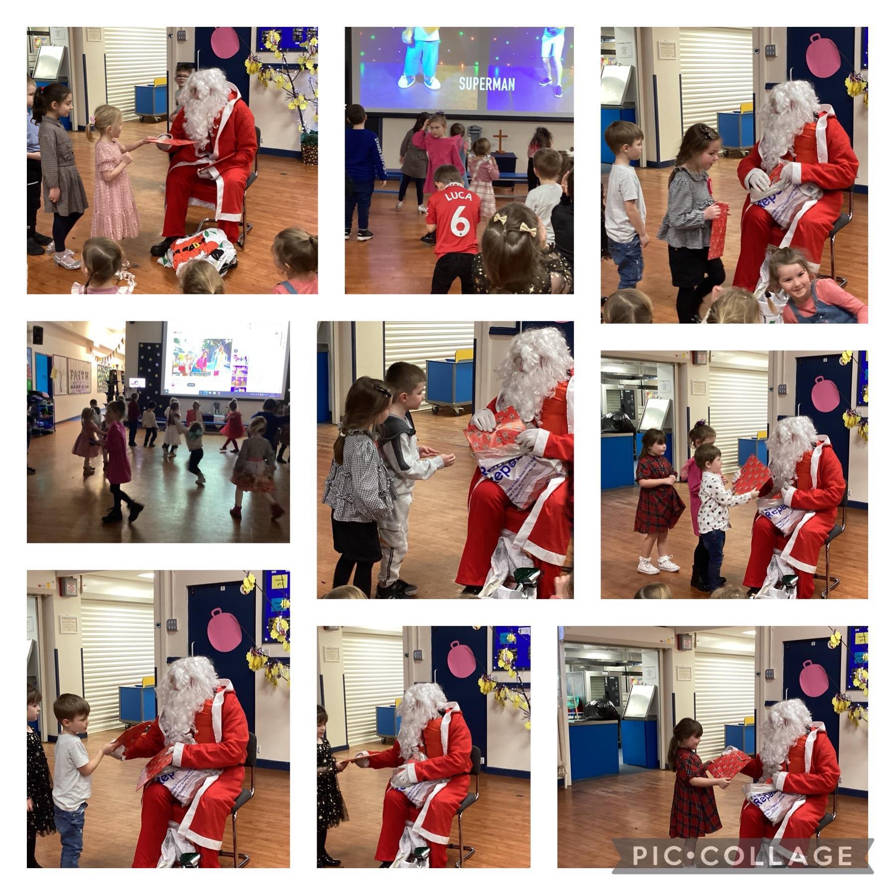 Image of A visit from Father Christmas and a gift for everyone