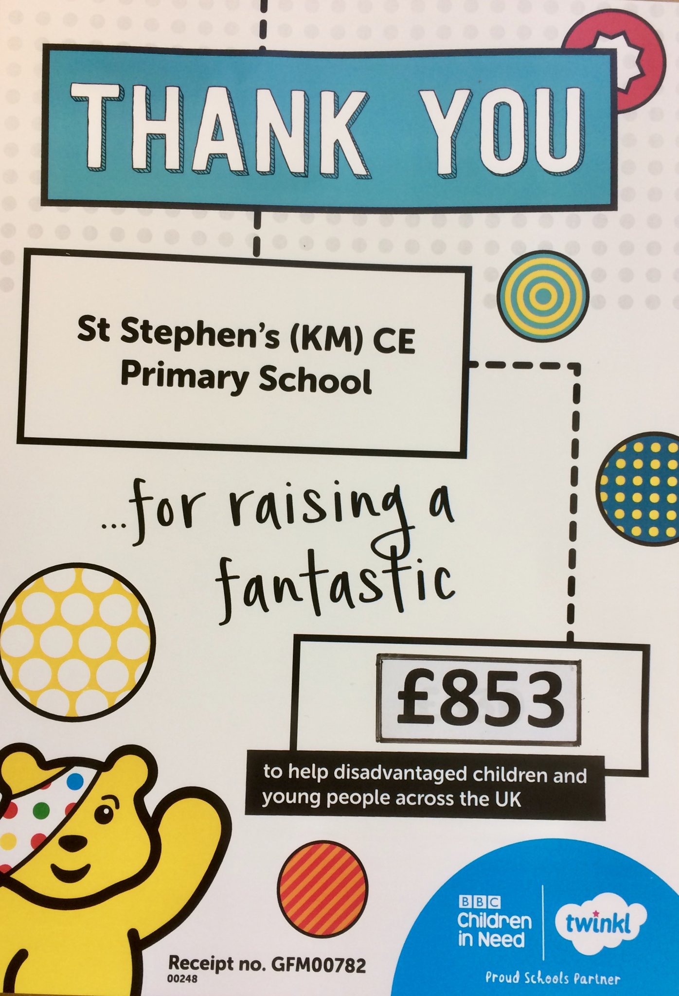 Image of Children in Need Certificate