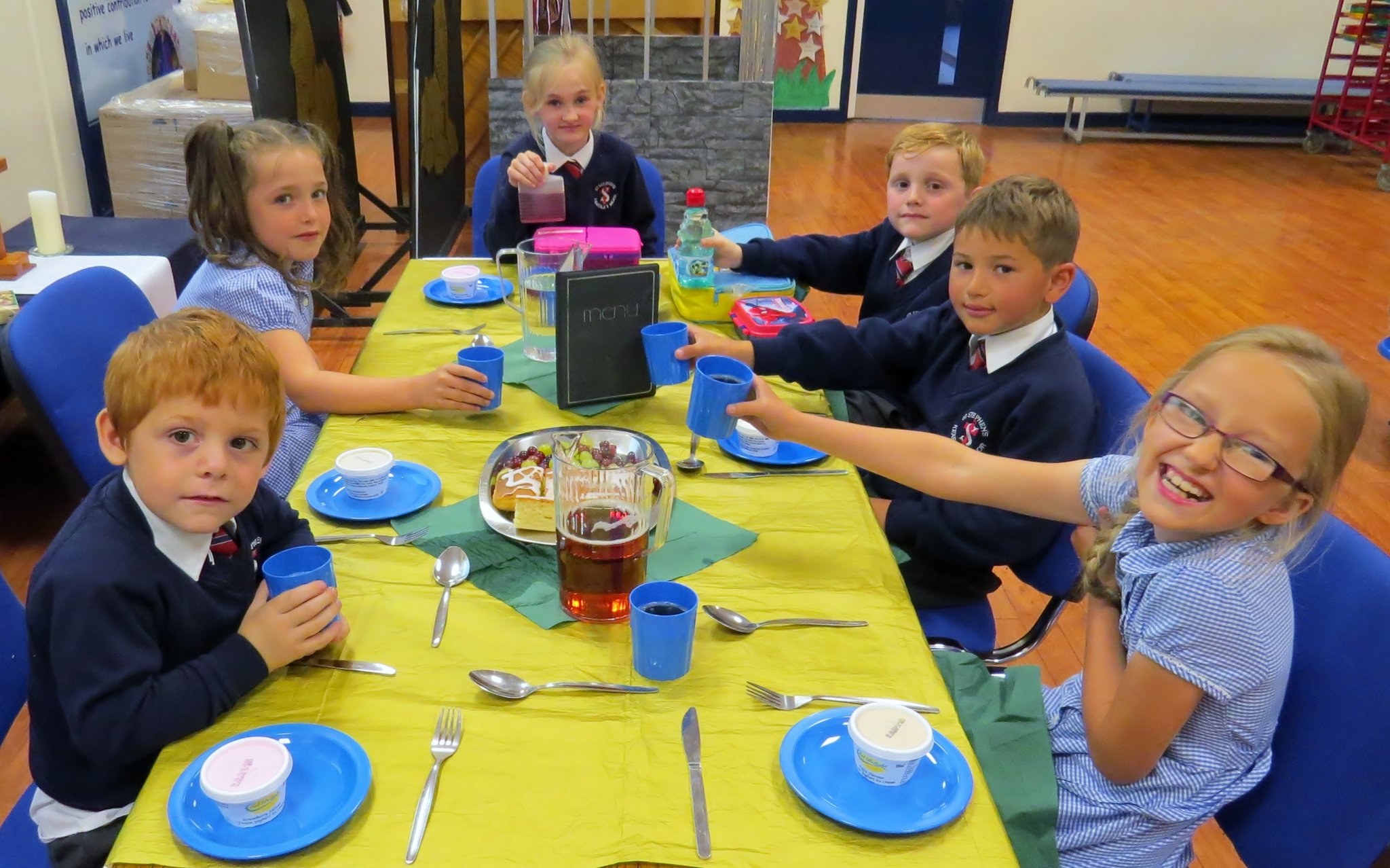 Image of Top Table - Top Guests!