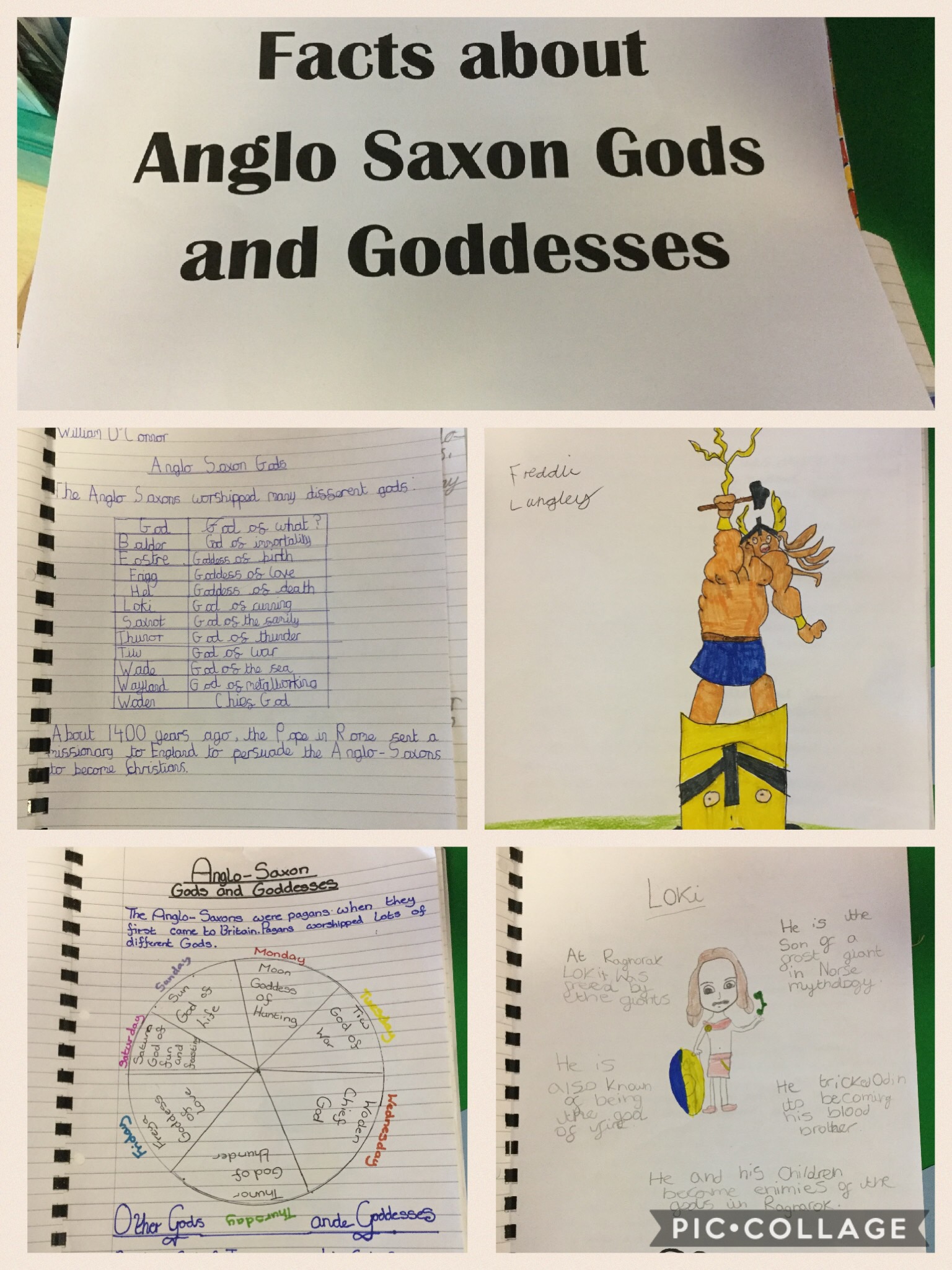 Image of Anglo-Saxon Gods & Goddesses 