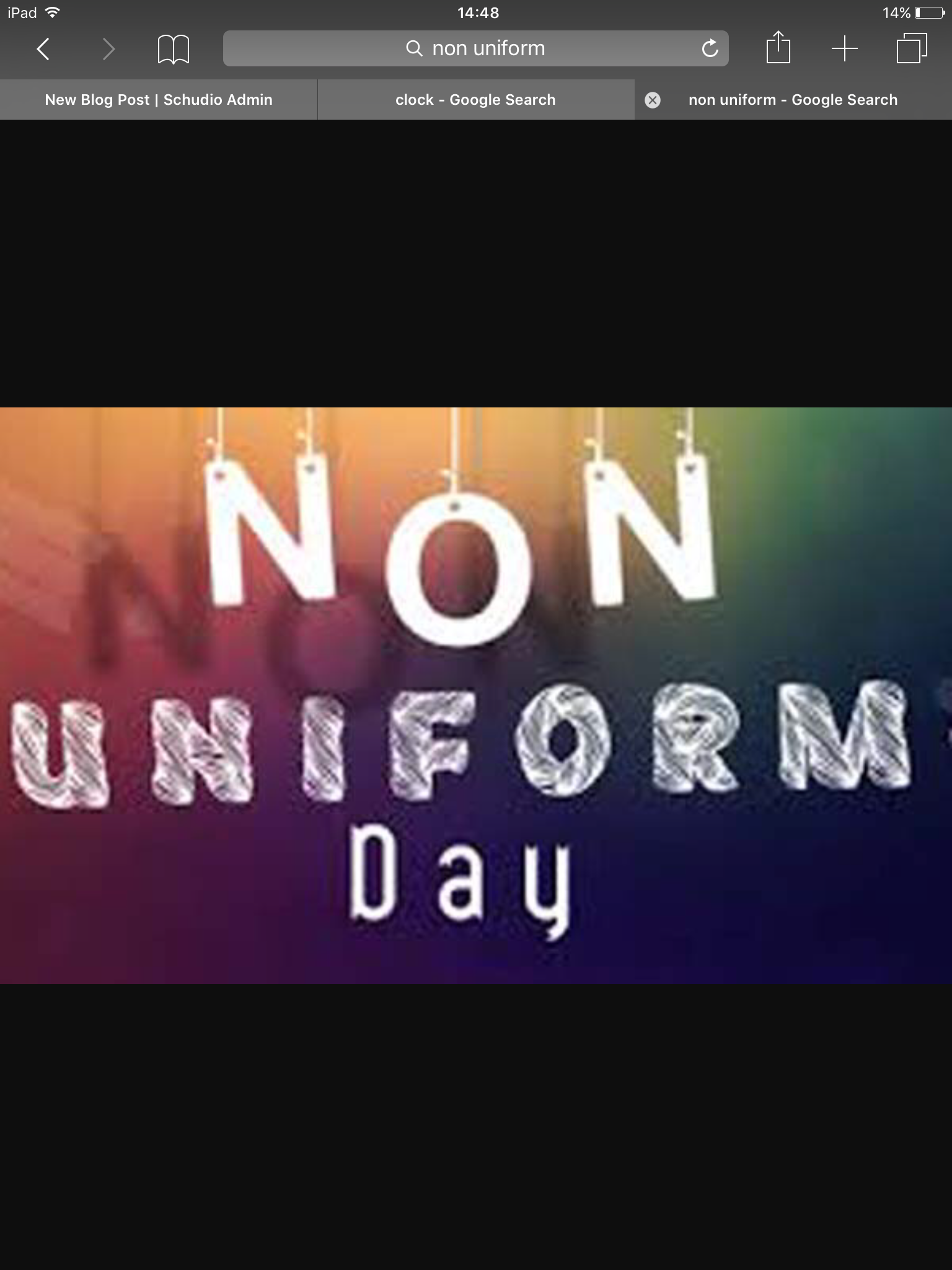 Image of Non-Uniform Day 26.5.2017