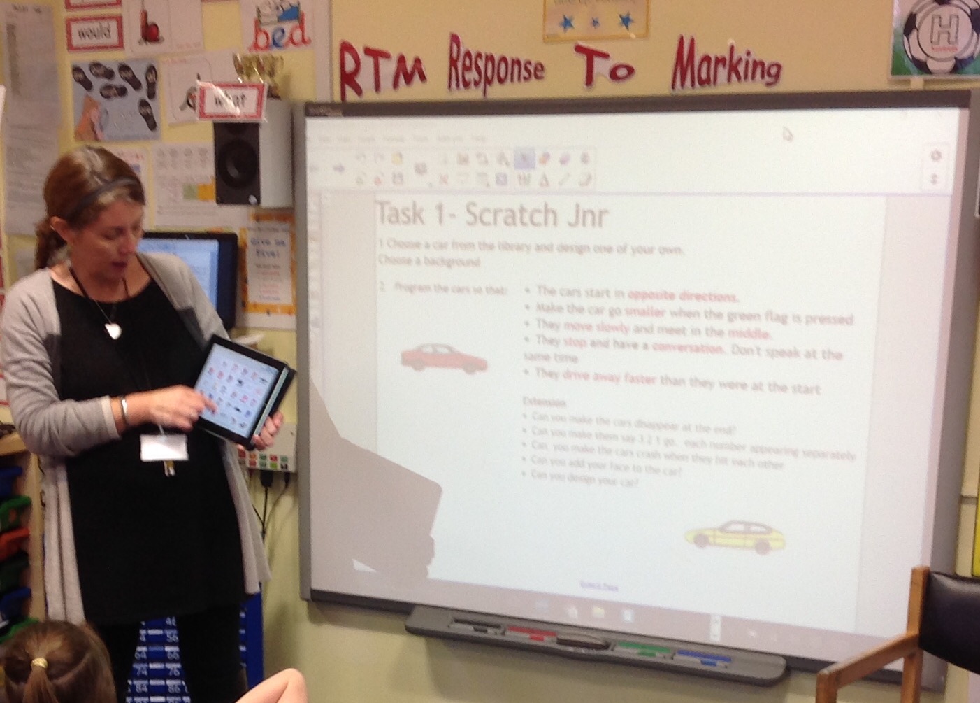 Image of Introducing Mrs Jones and her tricky scratch jr challenge