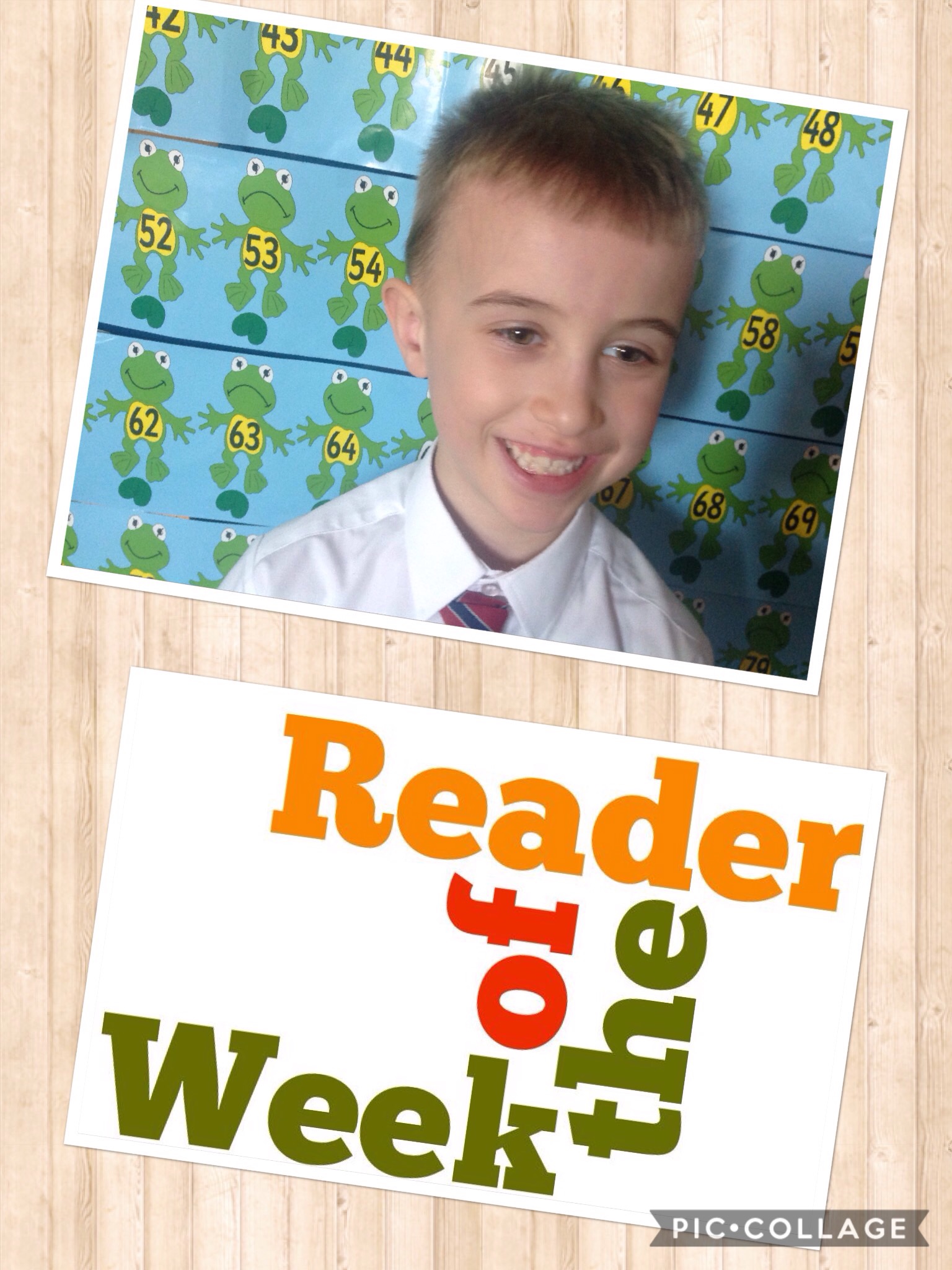 Image of Mrs Robinson's Reader of the Week 