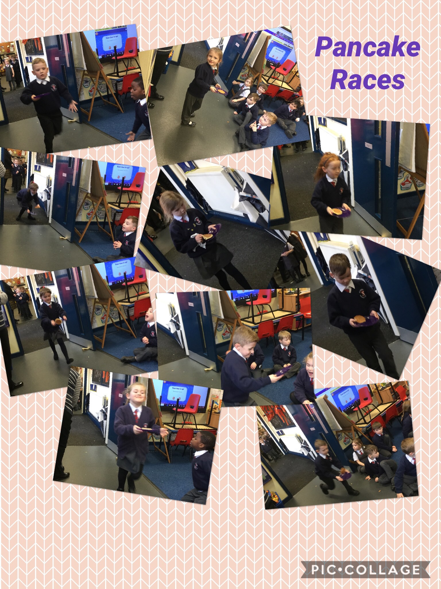 Image of Pancake Races with Reception 