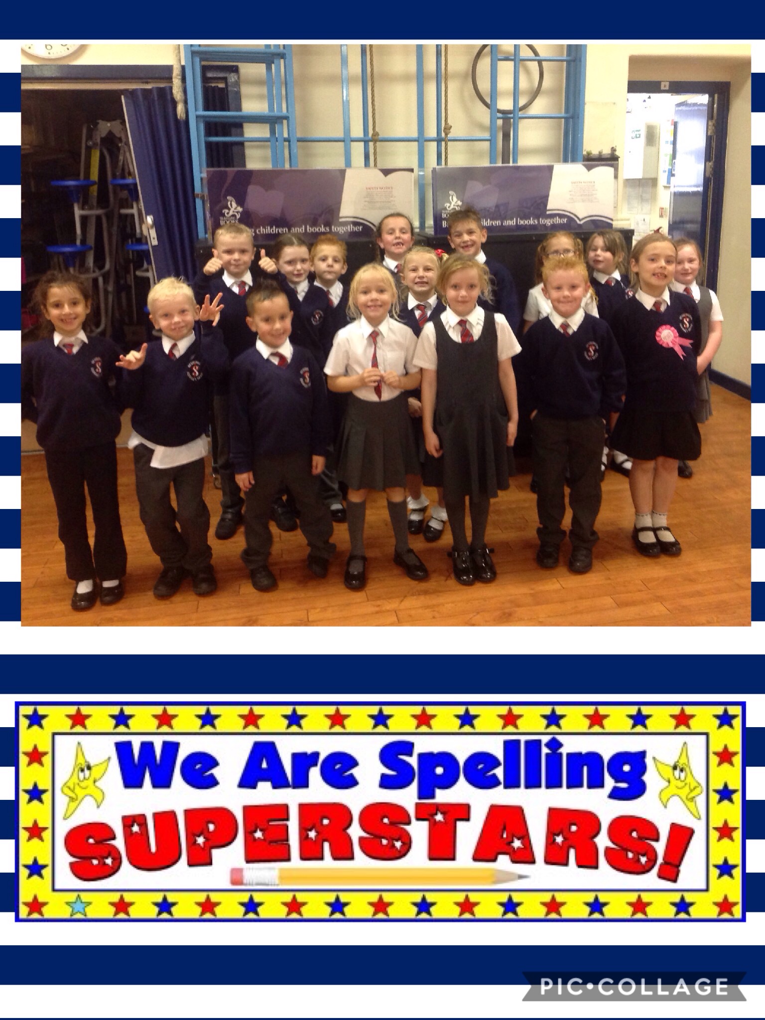 Image of The spelling superstars...