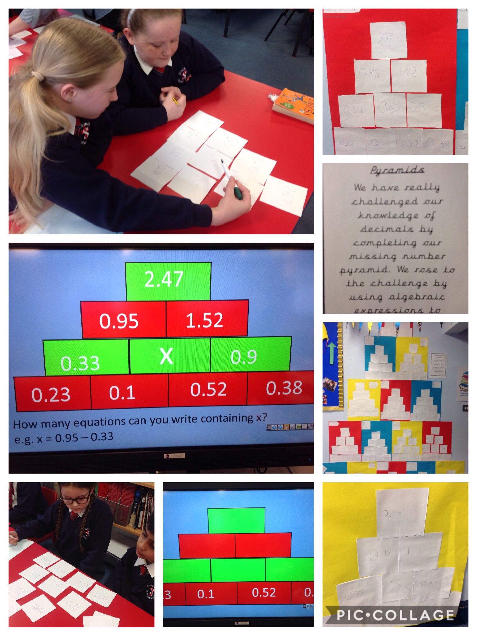 Image of Problematic Pyramid Problems With Decimal Points