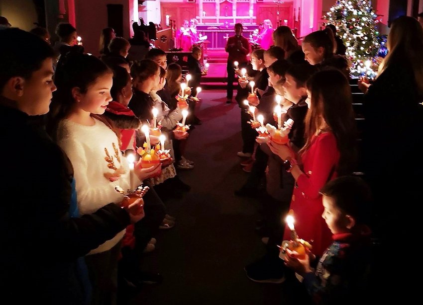 Image of Christingle Service awe and wonder