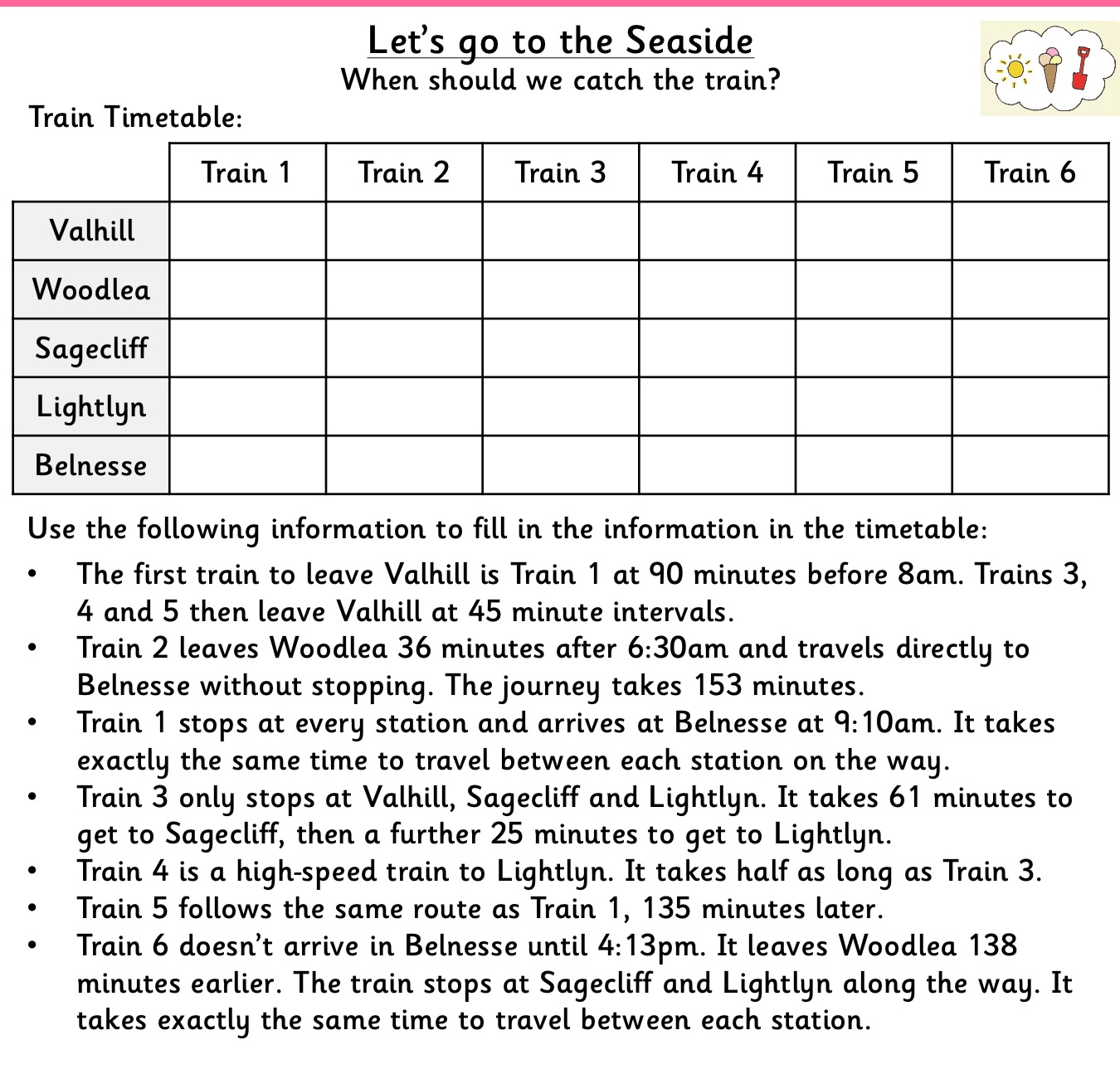 Image of Tricky time challenges