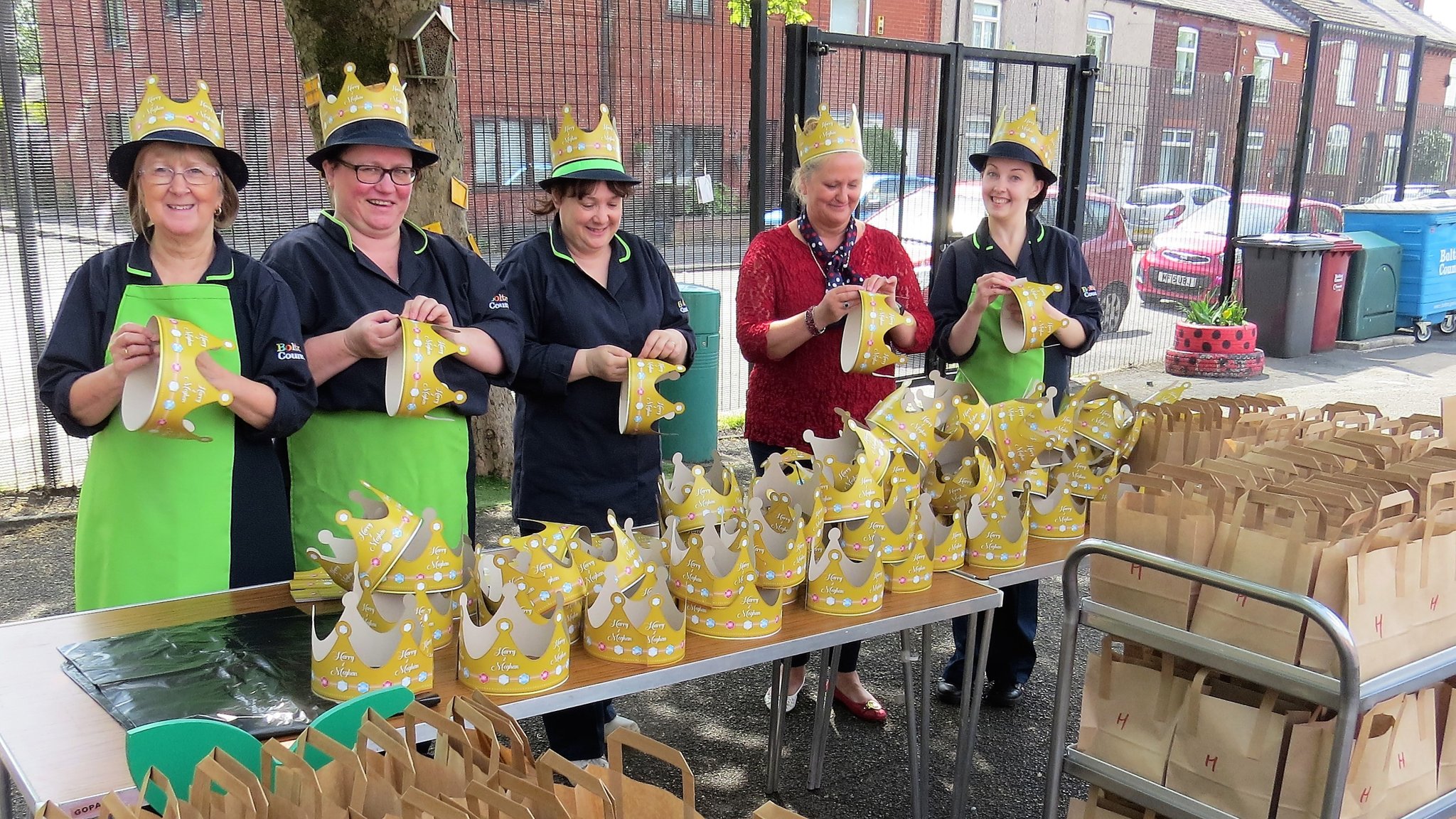 Image of Sandwiches Made - Now For The Crowns!