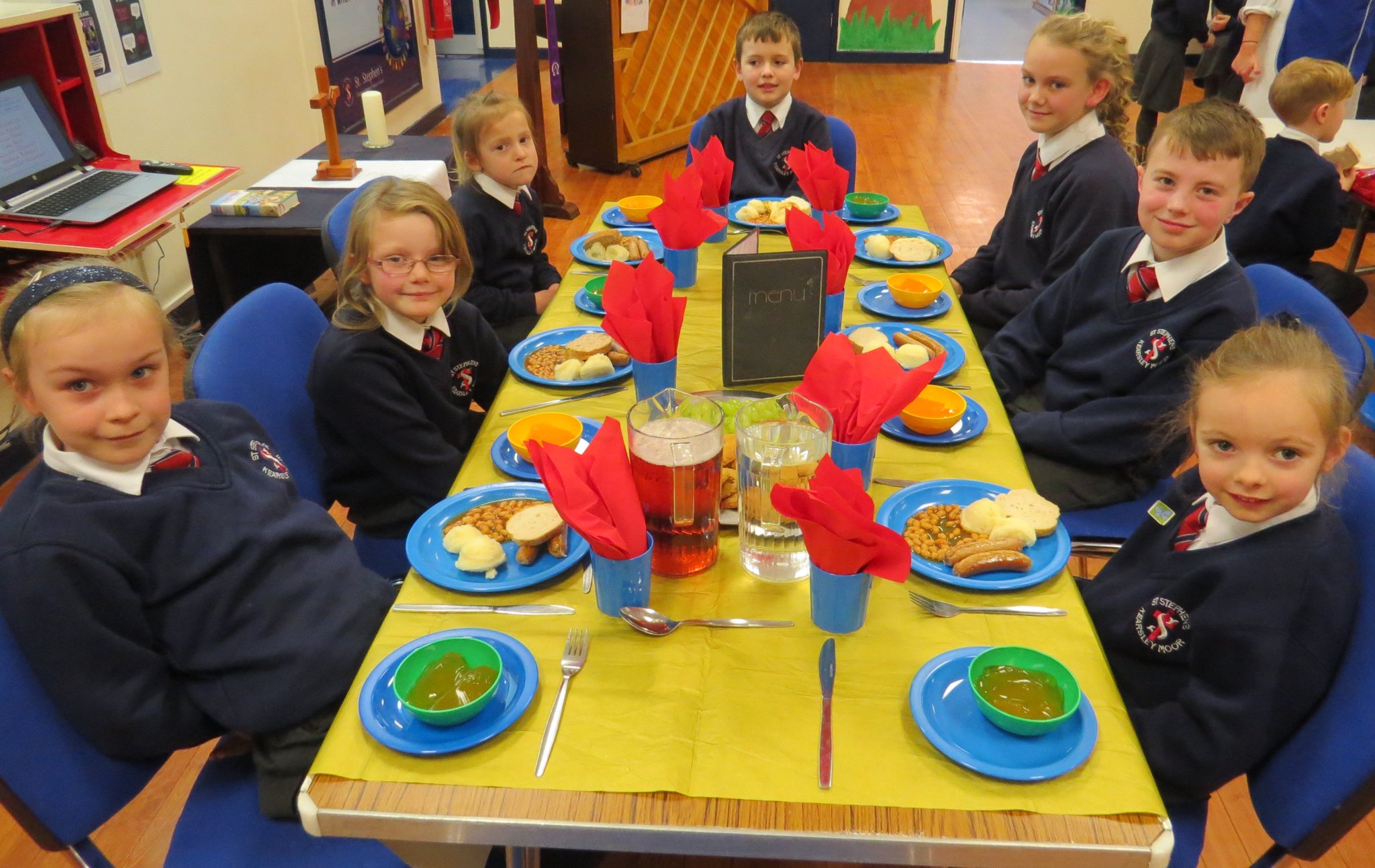 Image of Dining at the Top Table 