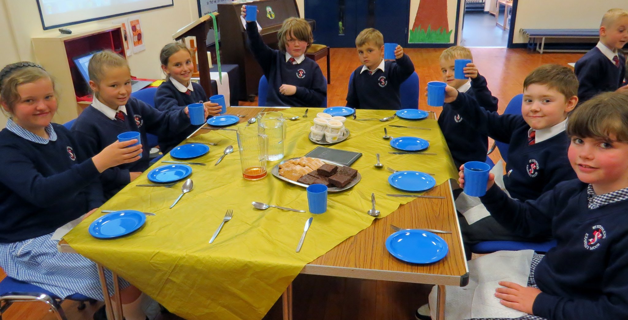 Image of Top Table - Top Guests!