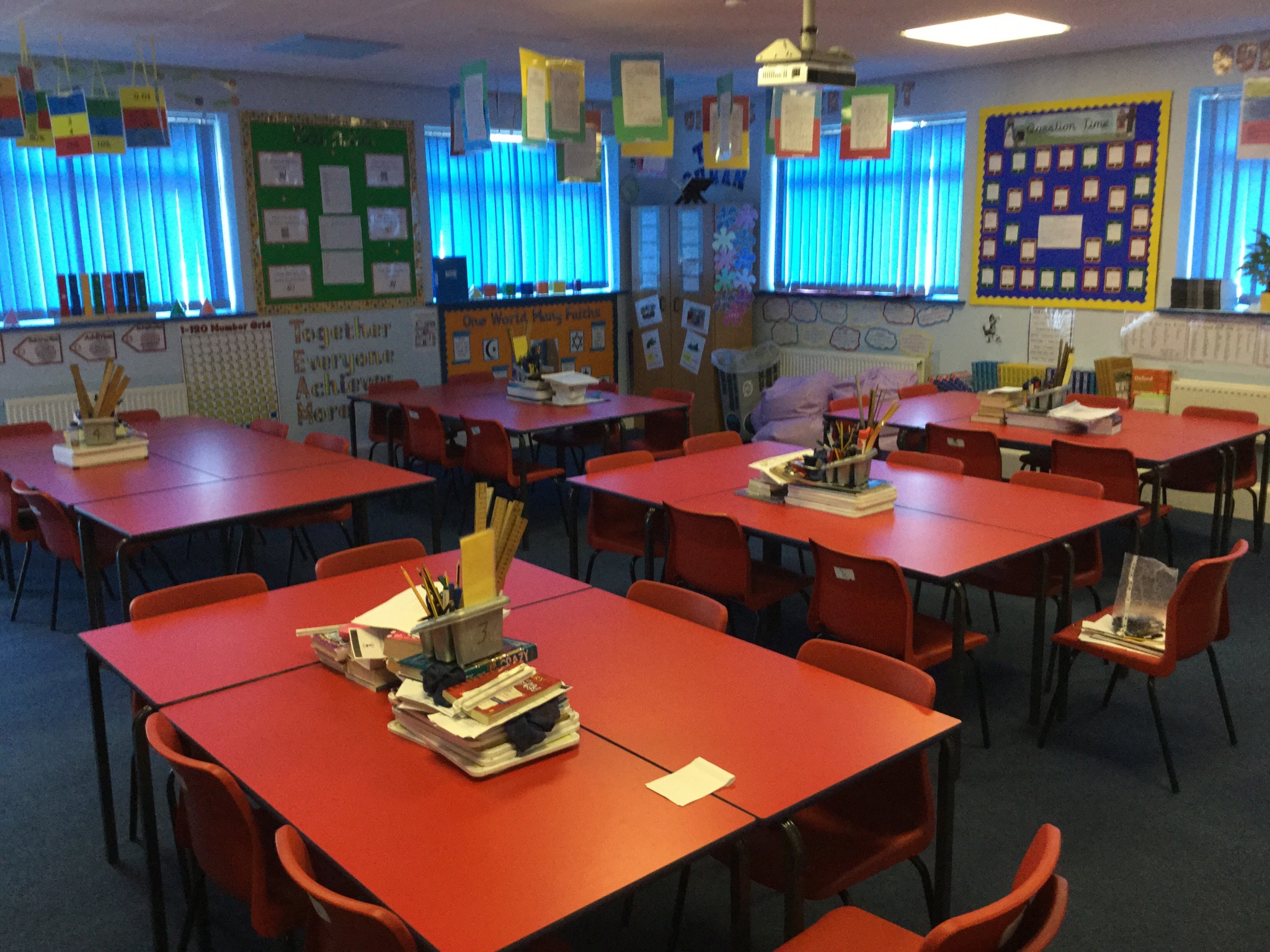 Image of Empty Classroom