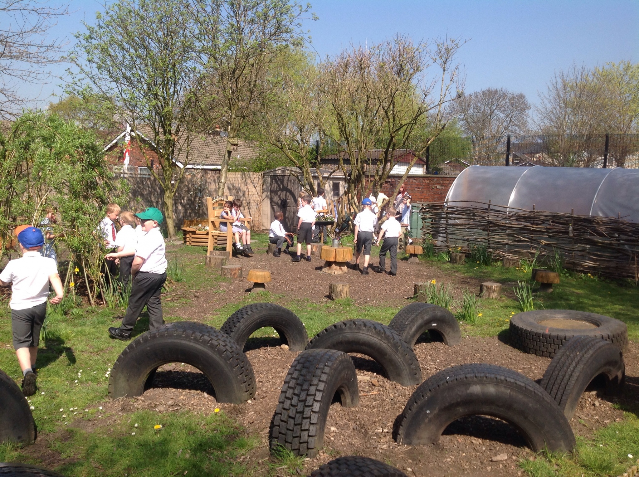 Image of Exploring in the Eco Garden