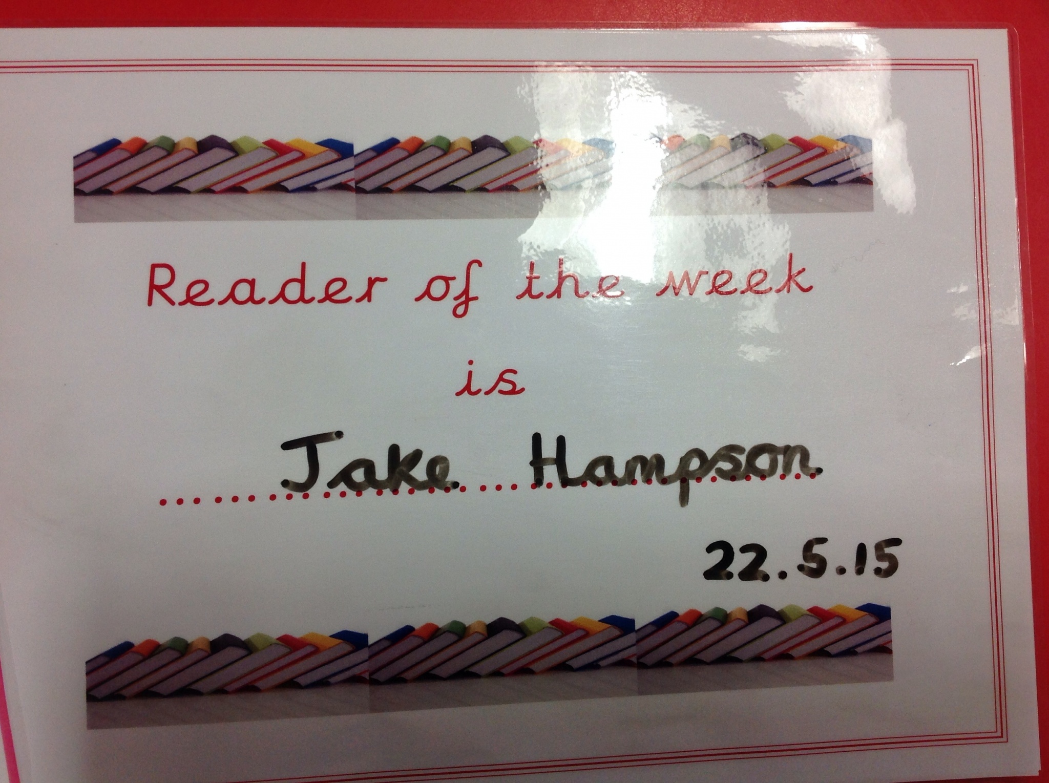 Image of Robinson's Reader of the Week