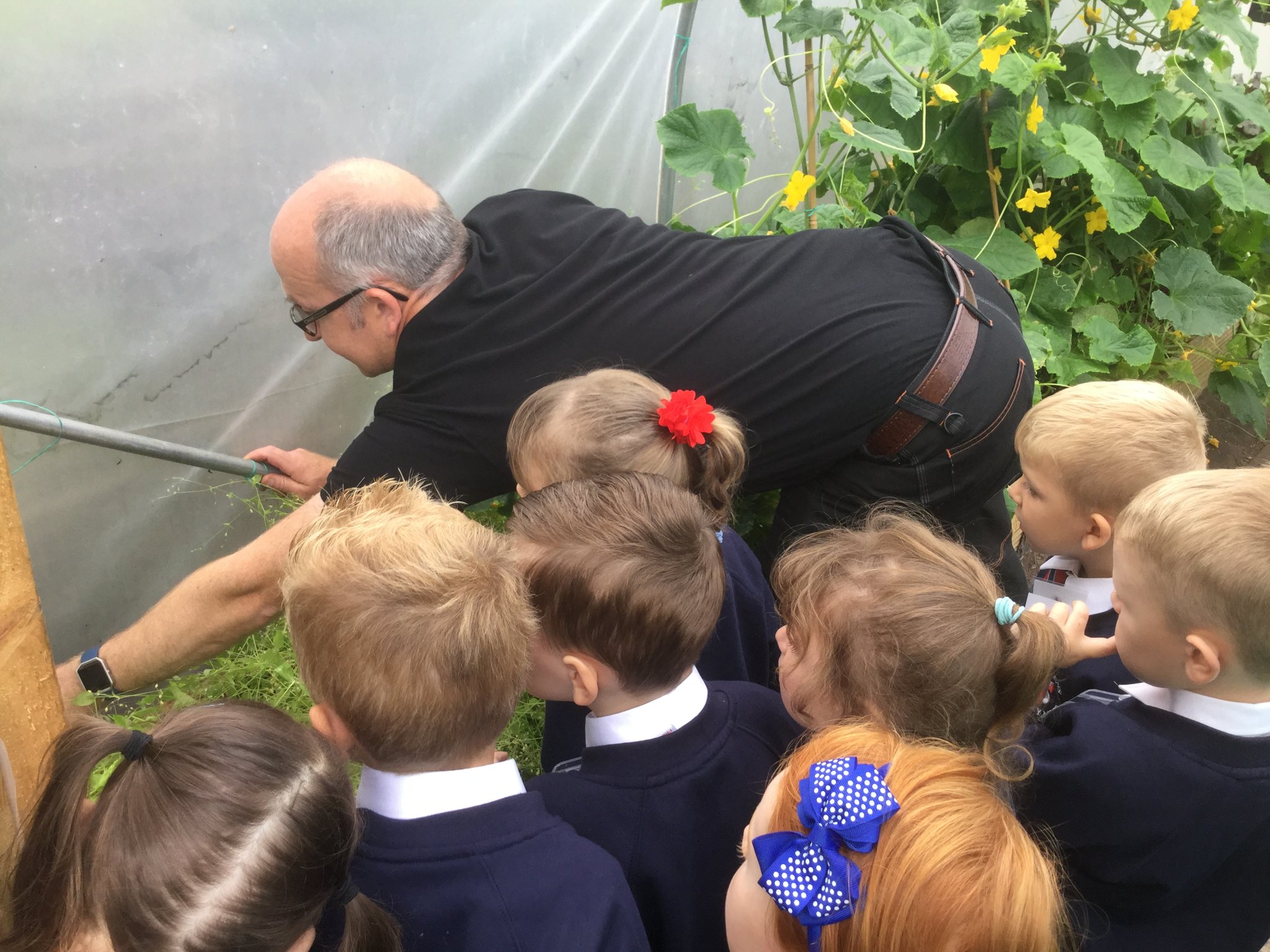 Image of Having Fun in the Eco garden.