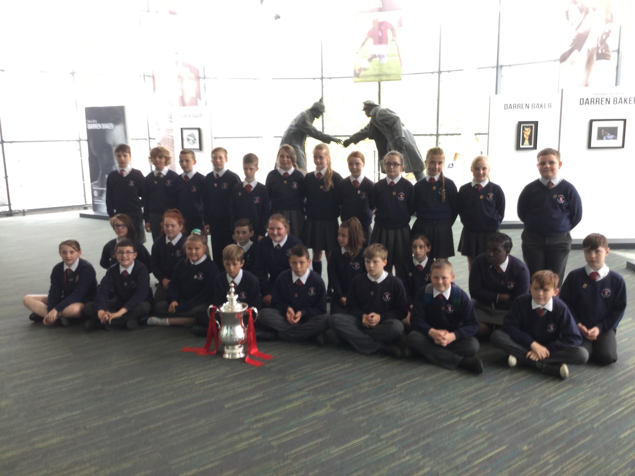 Image of With the FA Cup