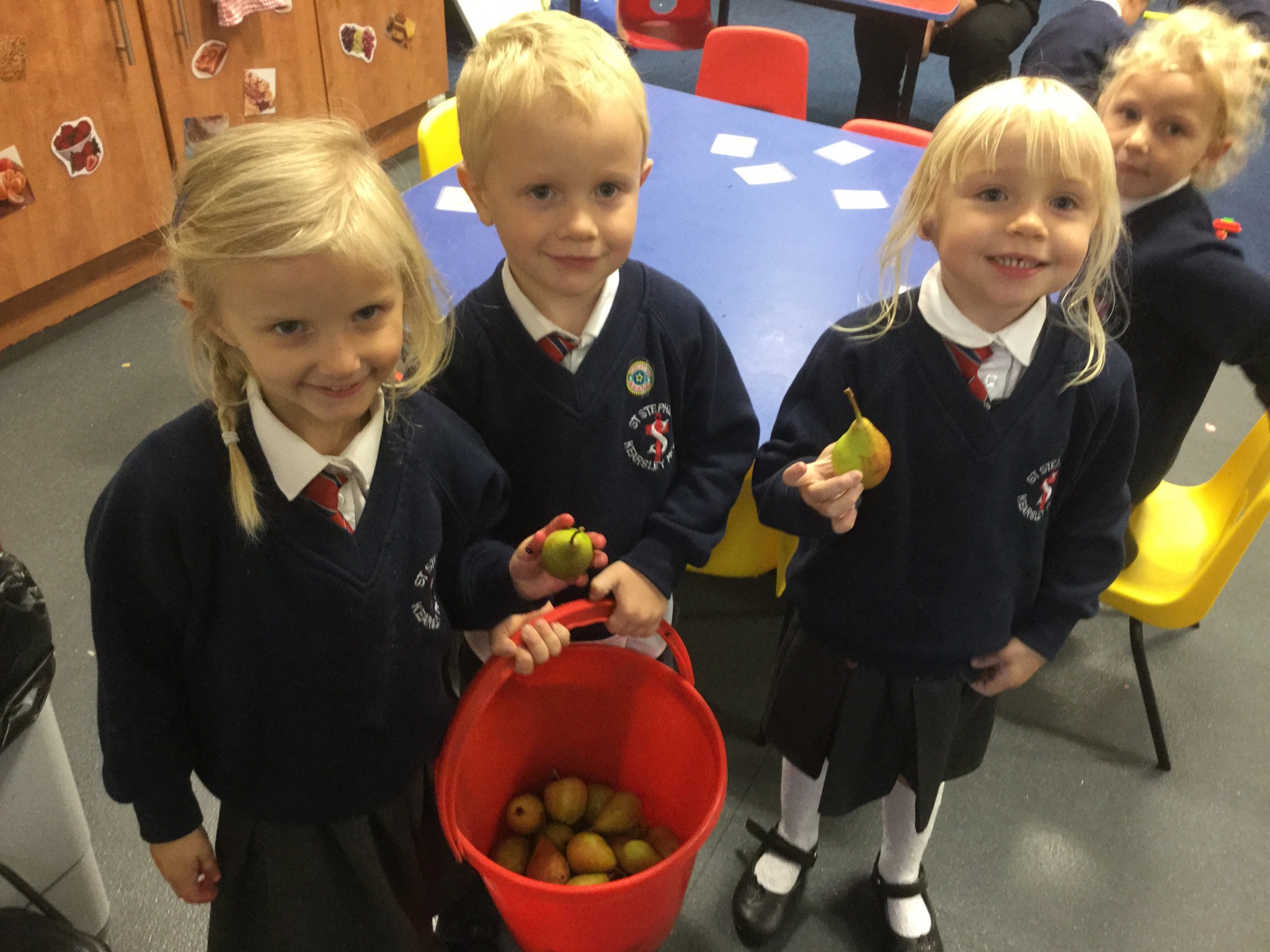 Image of Harvest Time in the Eco Garden.