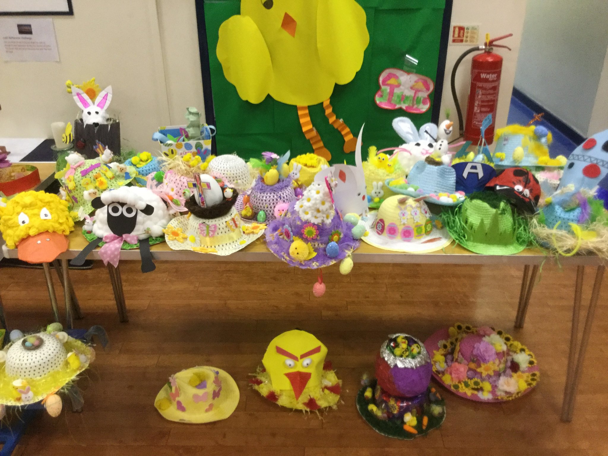 Image of Reception Easter Bonnet Winners