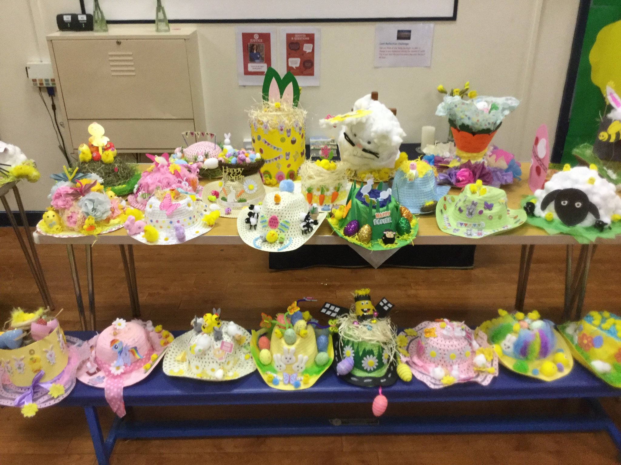 Image of Easter Bonnet Winners Year 1