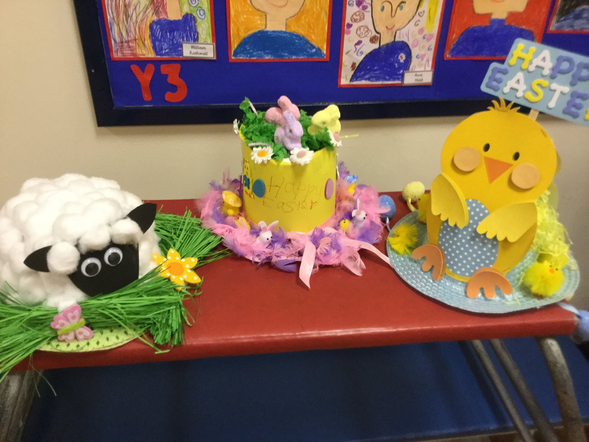 Image of Year 2 Easter Bonnet Winners