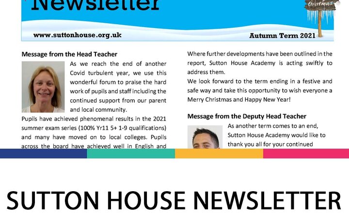 Image of Newsletter - Autumn Term 2021/22