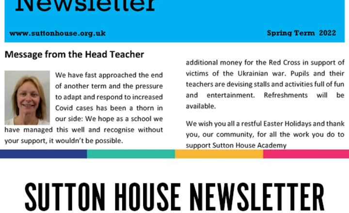 Image of Newsletter - Spring Term 2021/22