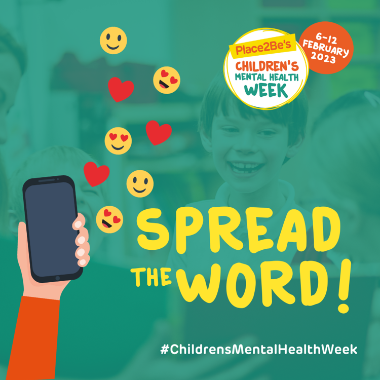 Image of Children's Mental Health Week - 6th February to 12th February 2023
