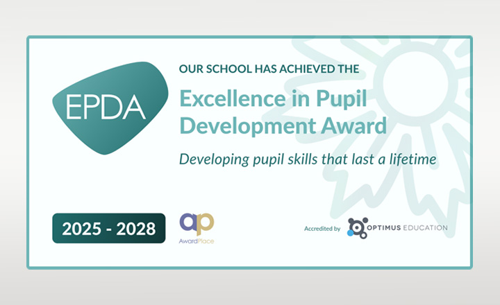 Image of We have been awarded the EPDA AWARD!