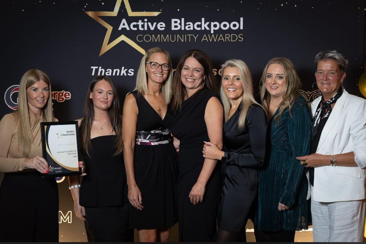 Image of Active Blackpool Community Awards Success