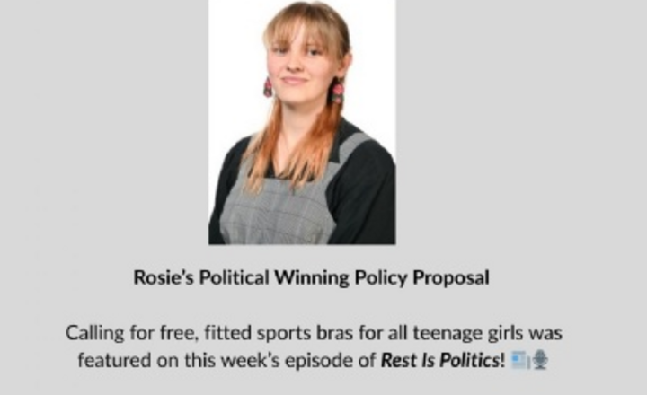 Image of Huge congratulations to Rosie!