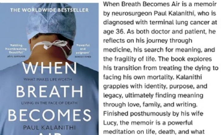 Image of VI Form Book of the Month - October